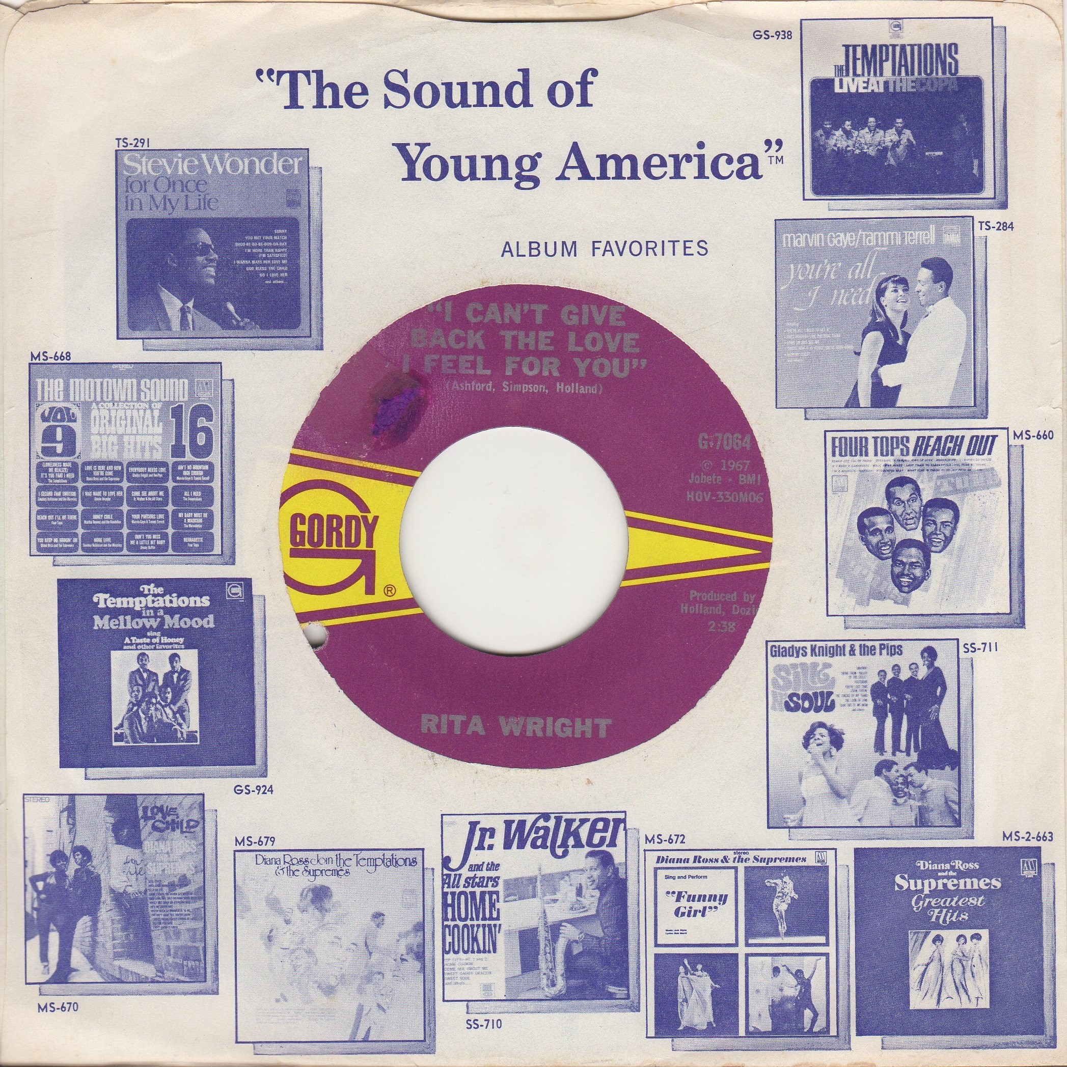 I Can't Give Back The Love