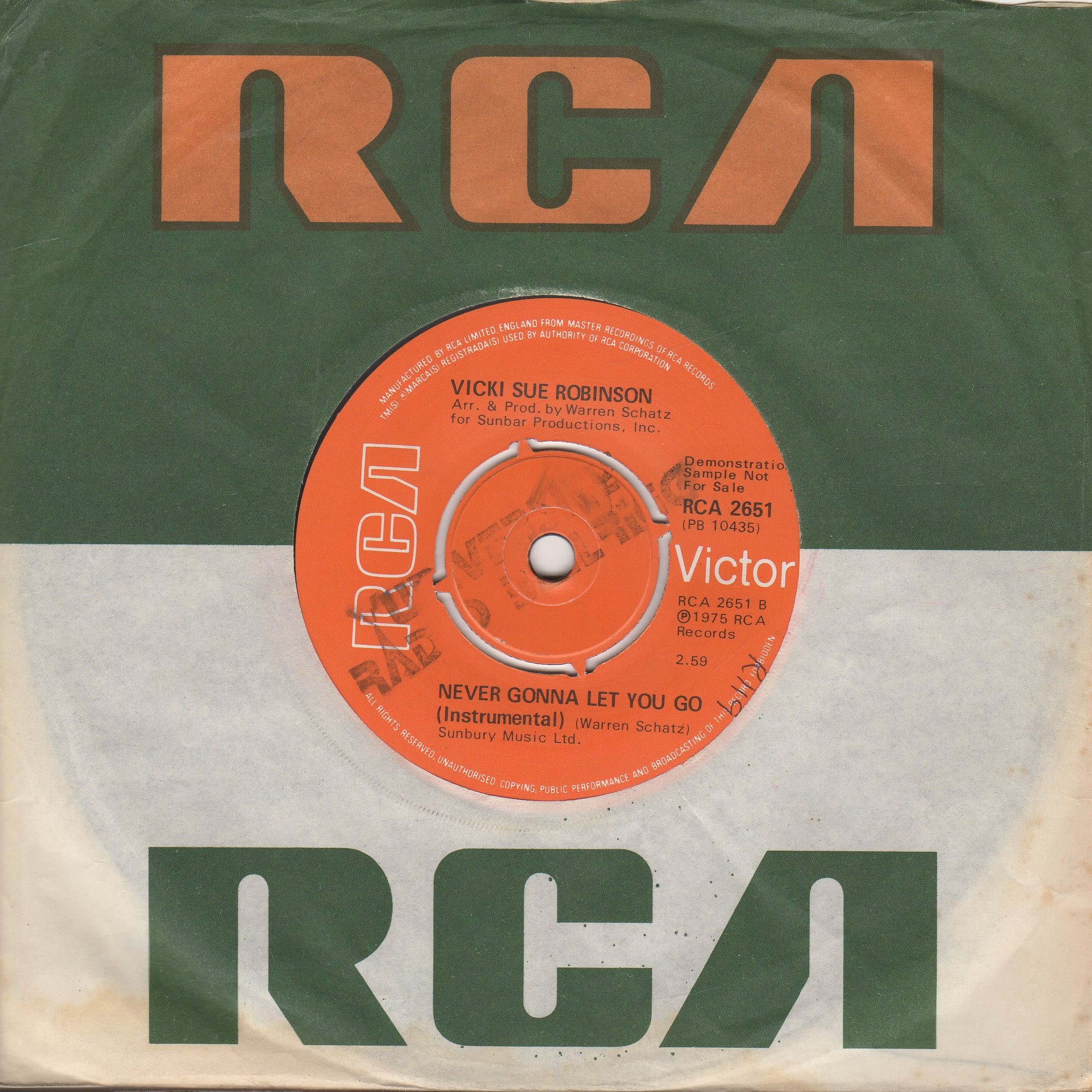 Never Gonna let You Go