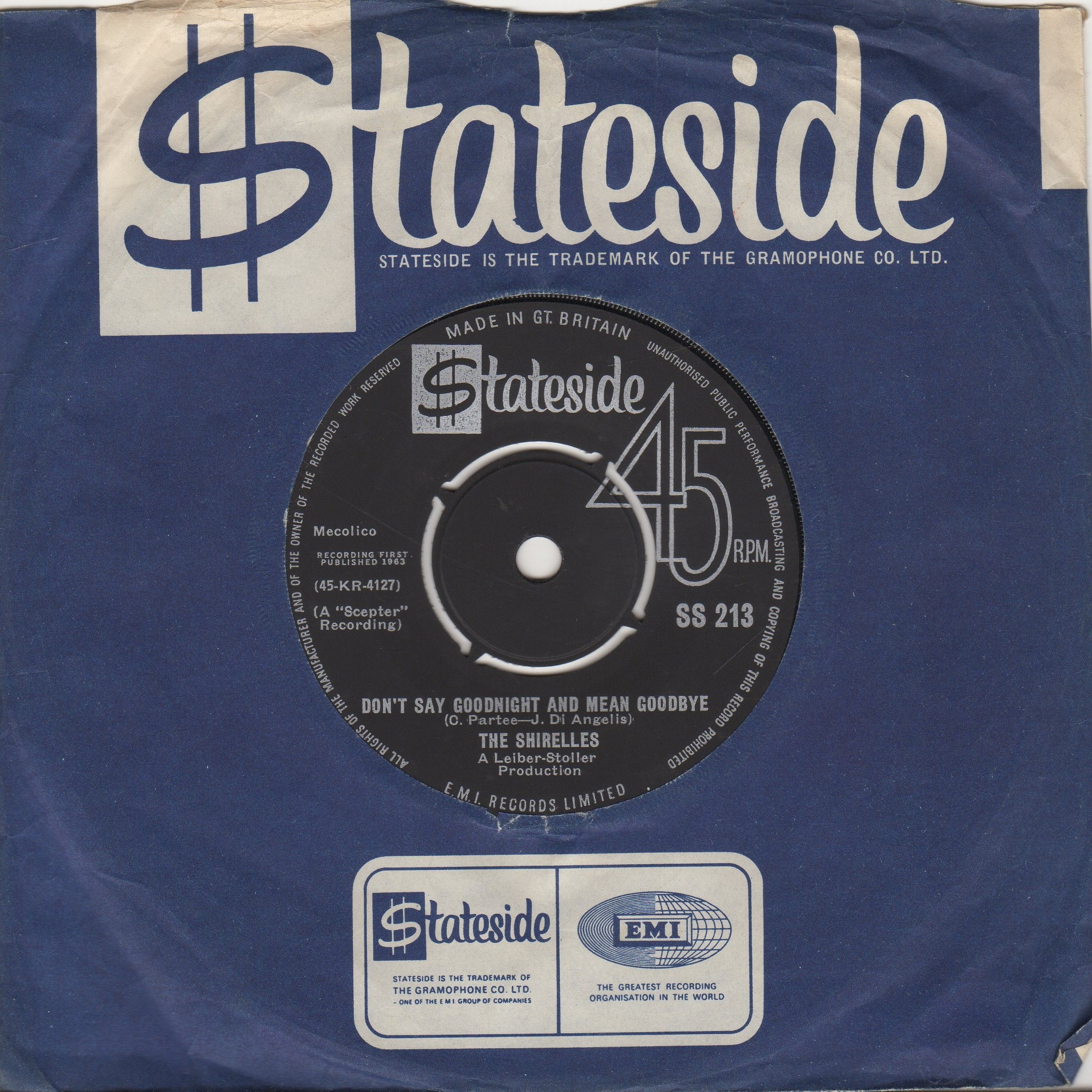 Don't Say Goodnight And Mean Goodbye