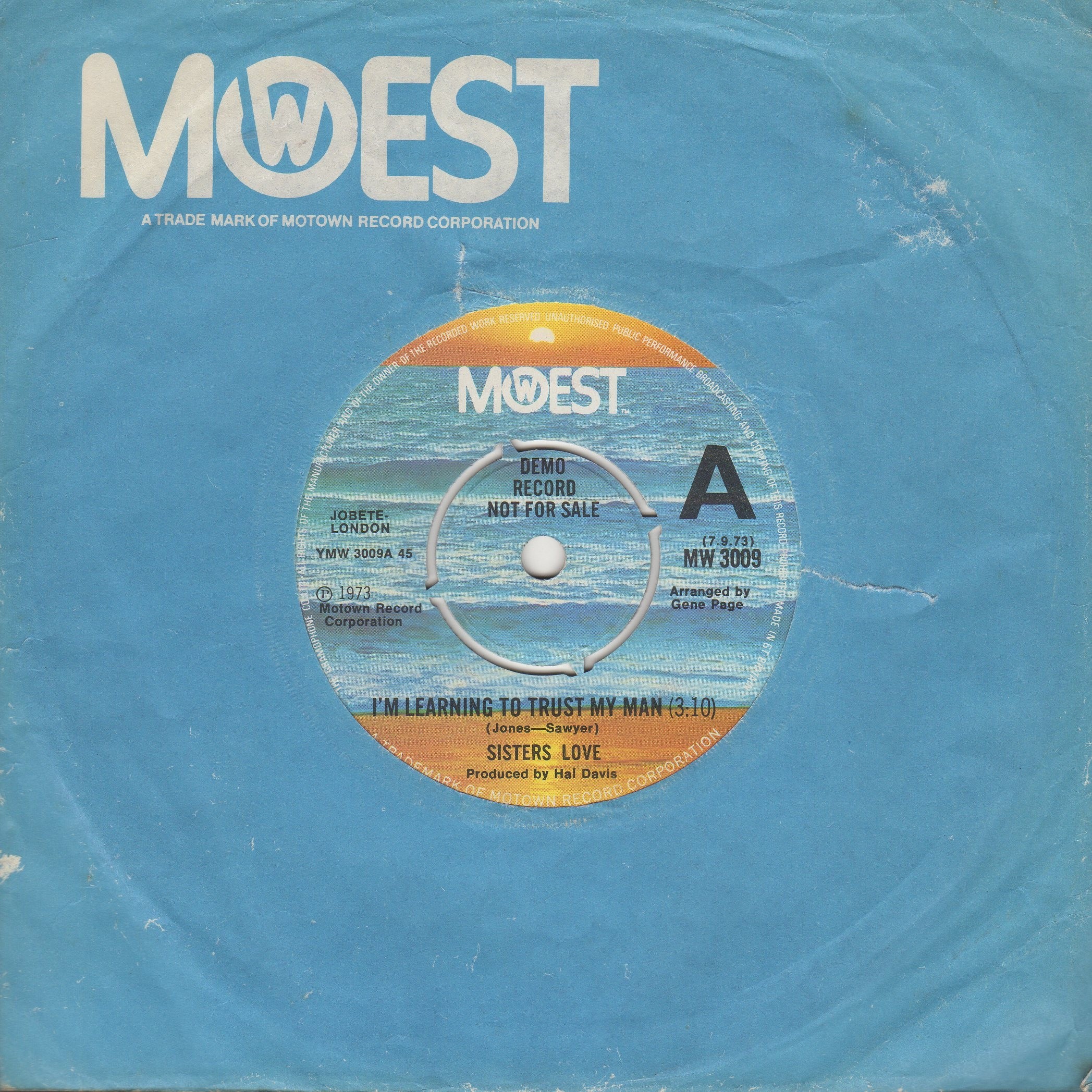 I'm Learning To Trust  My Man 