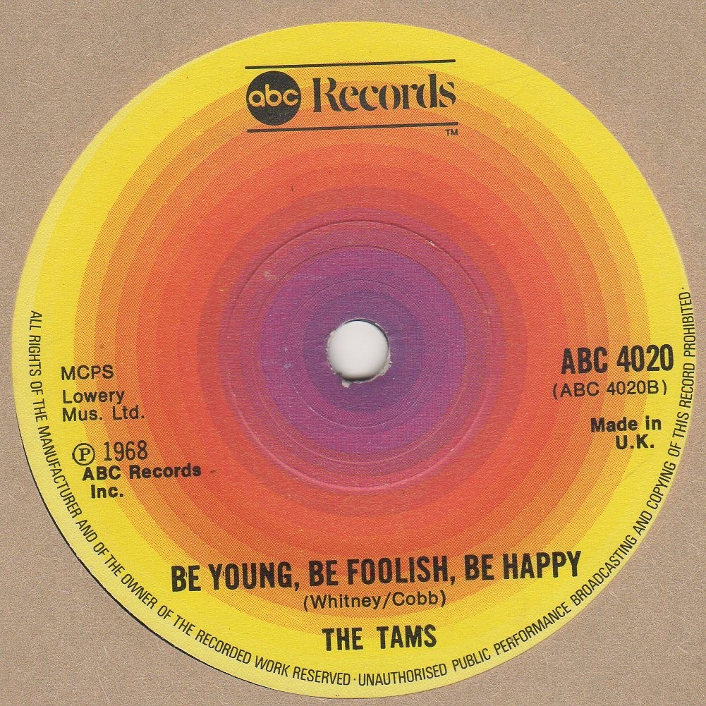 Be Young Be Foolish Be Happy