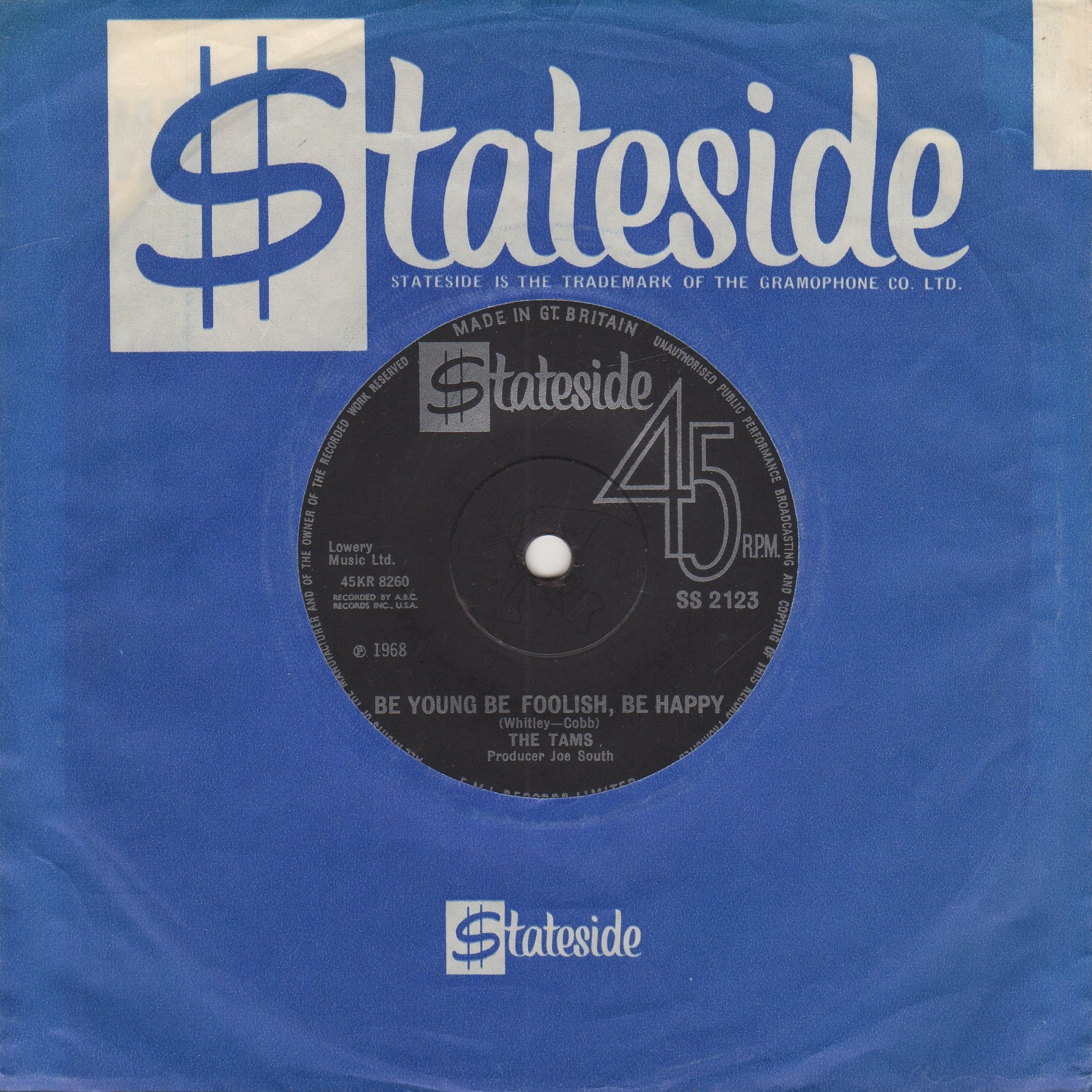 Be Young Be Foolish Be Happy