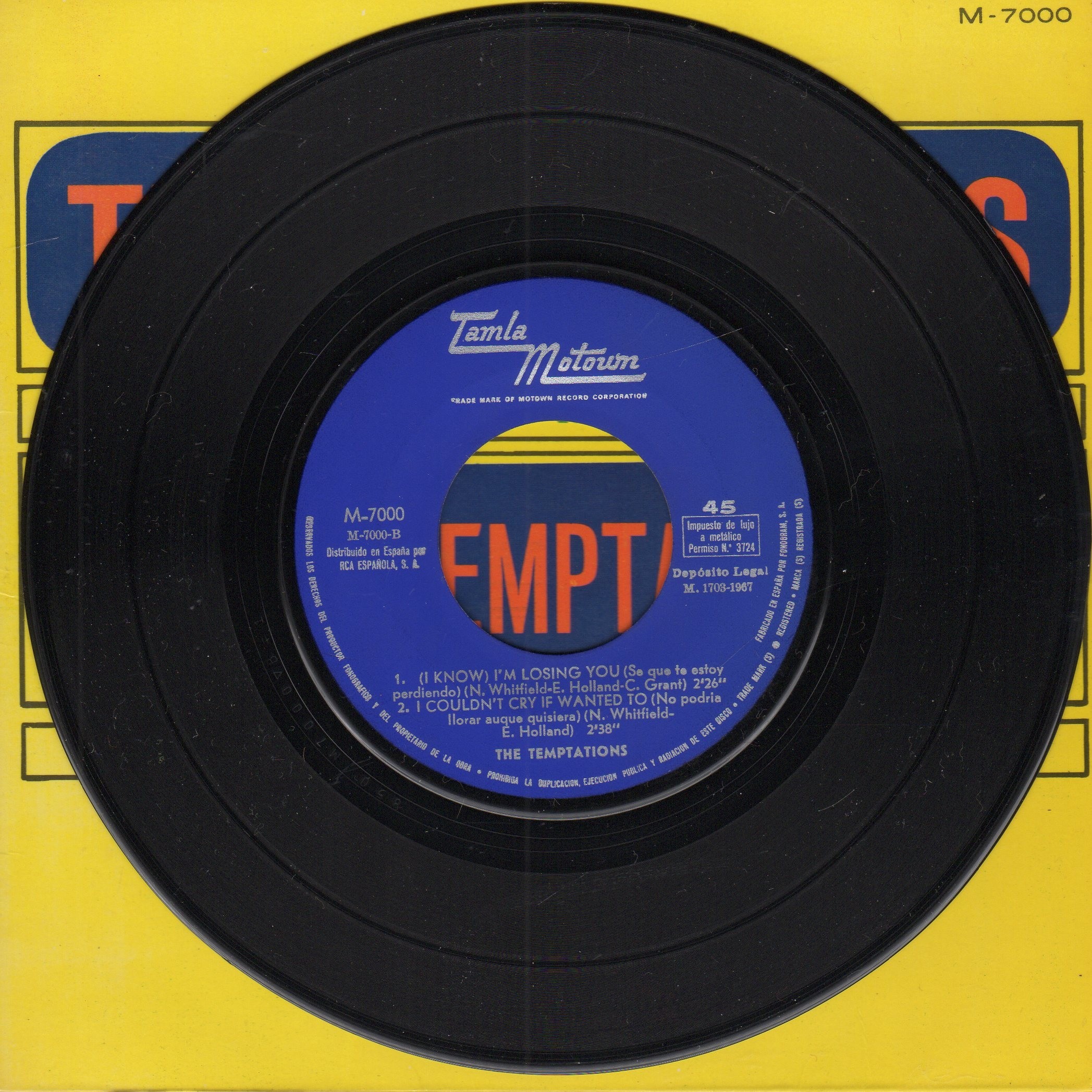 I Know I'm Losing You + 2