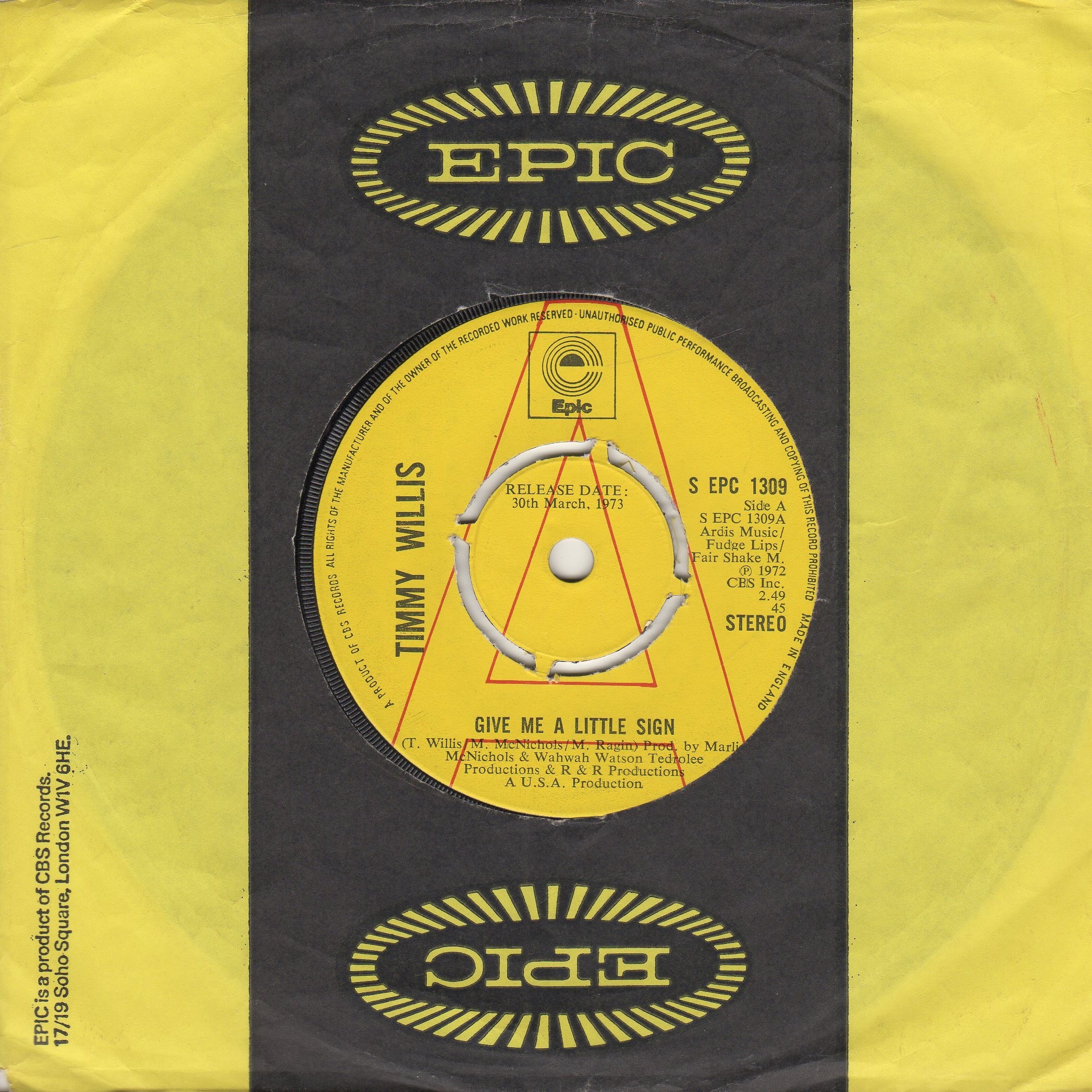 Give Me A Little Sign