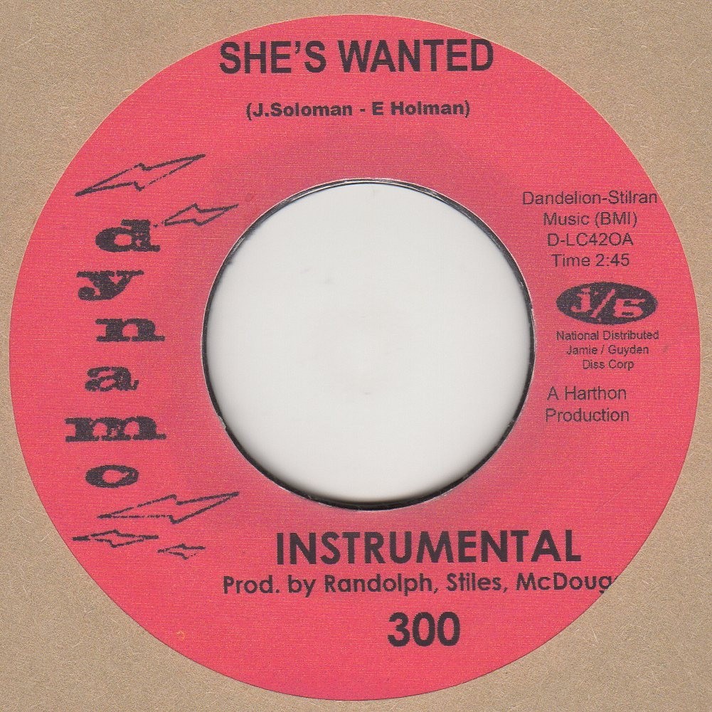 She's Wanted (instrumental)
