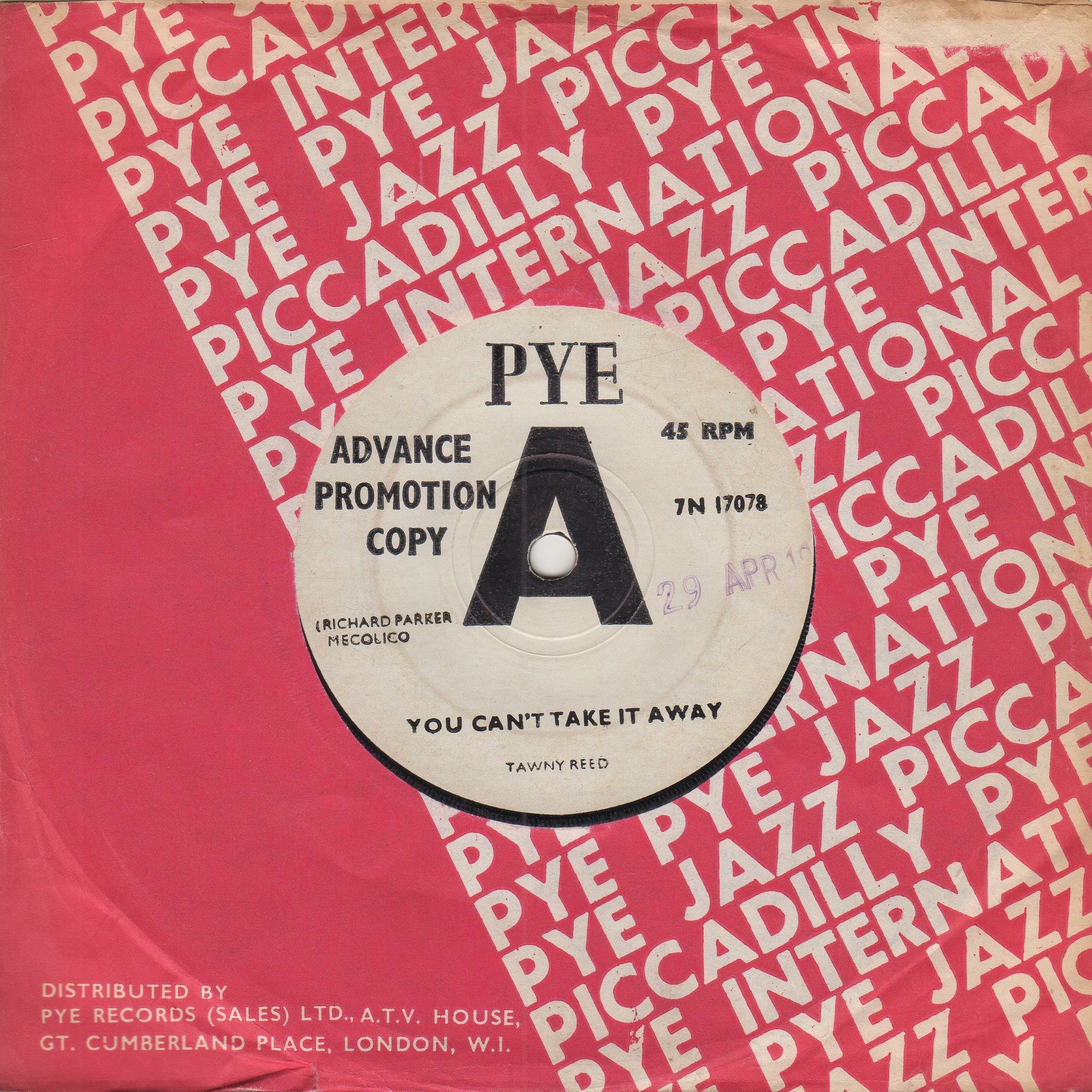 You Can't Take It Away