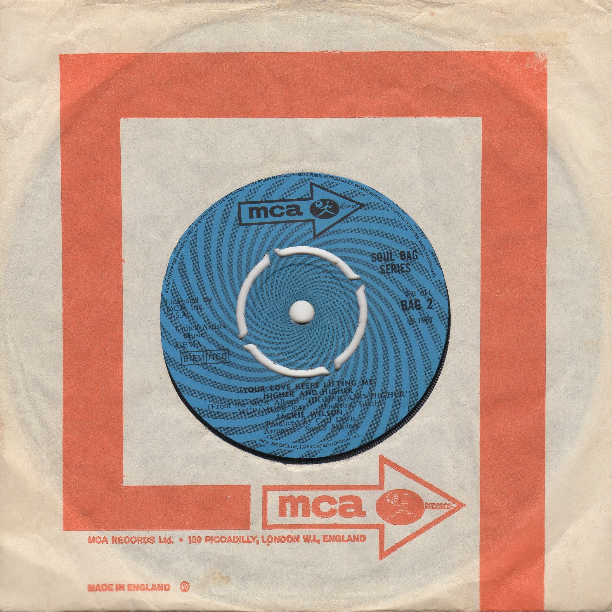 your love keeps lifting me higher 