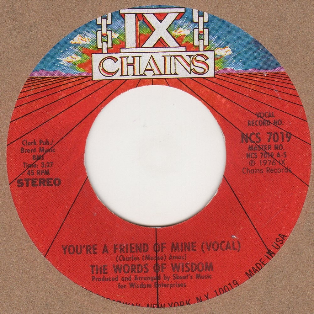 You're A Friend Of Mine