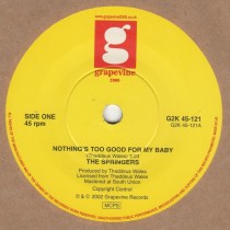 Nothings Too Good For My Baby