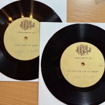 1st record..."Words Don't Say Enough" b-side blank