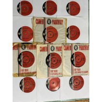 12 Original 45s, 60s CAMEO PARKWAY Collectors PACK, Some In Original Sleeves, Mostly M-,  includes sound-filed tracks