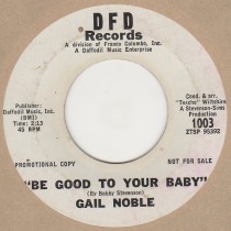 Be Good To Your Baby 