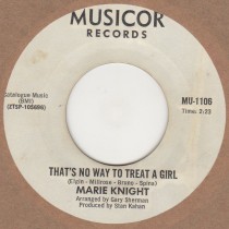 That's No Way To Treat A Girl