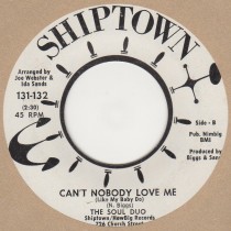 Cant Nobody Love Me 