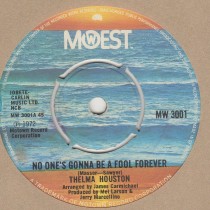 No One's Gonna Be A Fool Forever