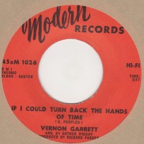 If I Could Turn Back The Hands Of Time