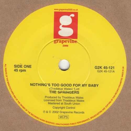 Nothings Too Good For My Baby