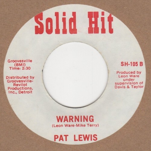 Warning / Loving You Takes All Of My Time