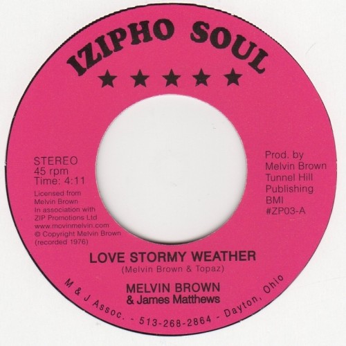 Love Stormy Weather / Crying For Your Love (Unissued) 