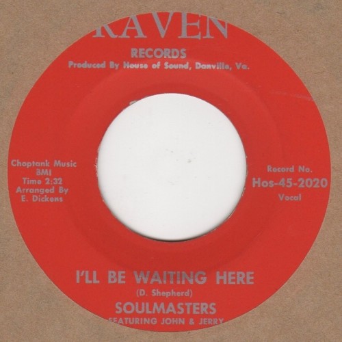 I'll Be Waiting Here / You Took Away The Sunshine