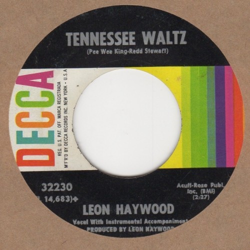 Tennessee Waltz / Mellow Moonlight