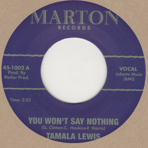 You Wont Say Nothing