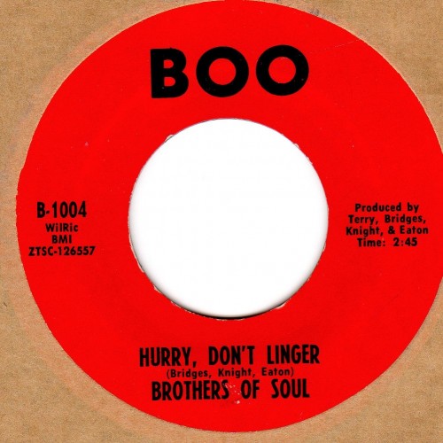 Hurry don't linger 