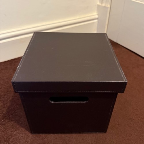 Vinyl 45s Storage Box With Lid Holds 50+