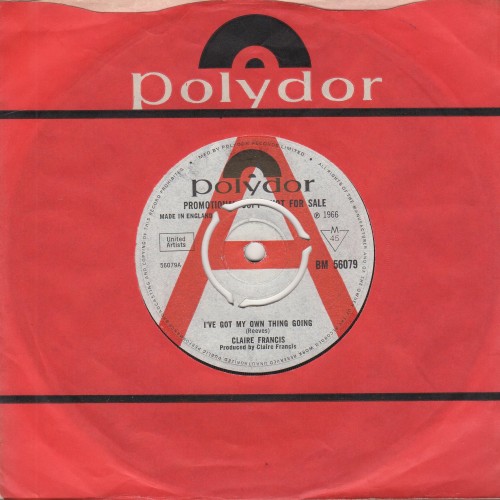 I've Got My Own Thing Going