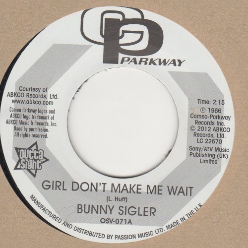 Girl Don't Make Me Wait