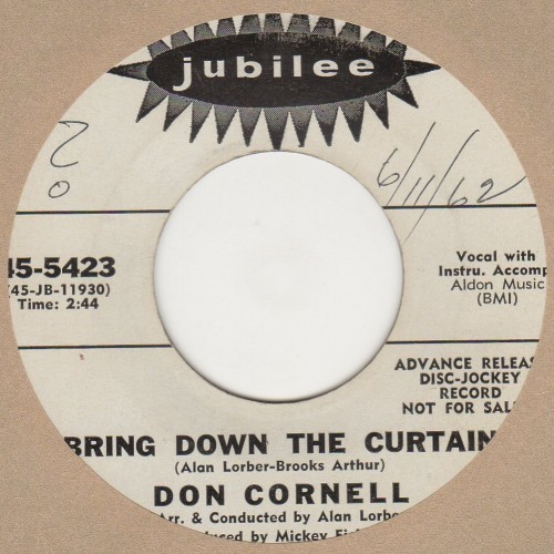 Bring Down The Curtain