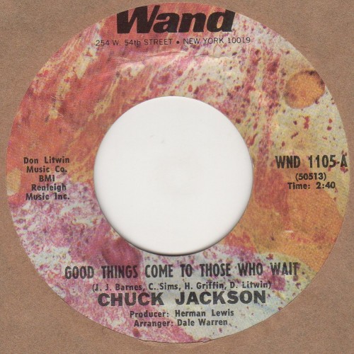 Good Things Come To Those Who Wait