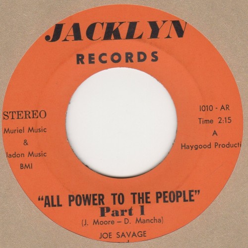 All Power To The People Part I