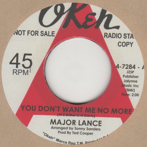 You Don't want me No More 