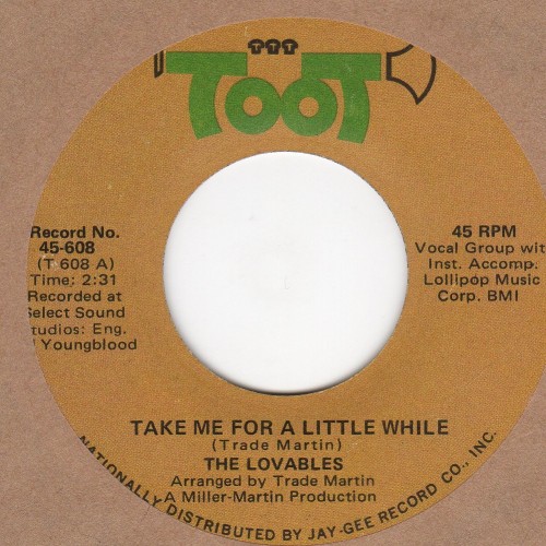 Take Me For A Little While