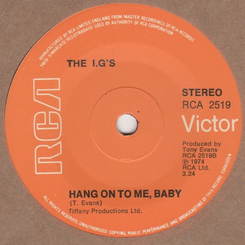 Hang on to me baby