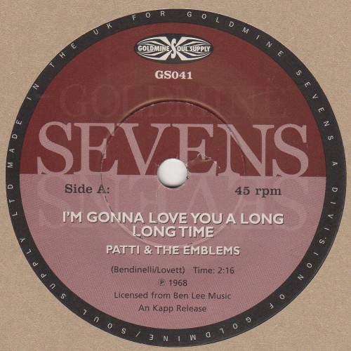 I'm Gonna Love You A Long Time