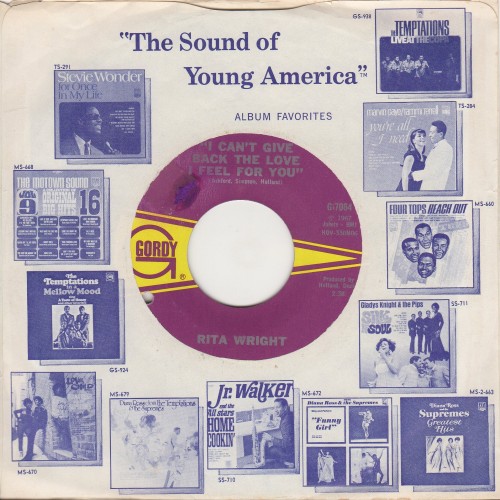 I Can't Give Back The Love