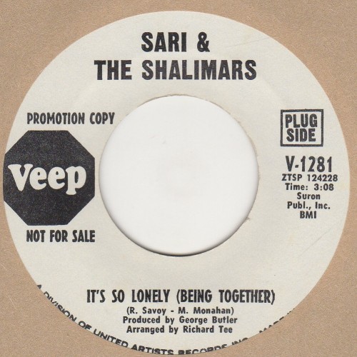 Its So Lonely (Being Together)