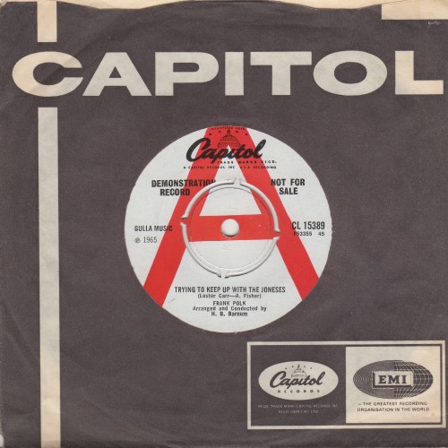 Trying To Keep Up With The Joneses 