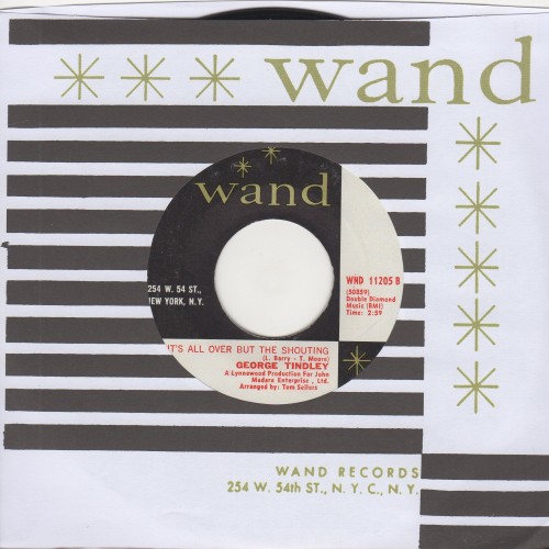 It's All Over But The Shouting